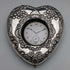 Around 1899 British Antique Heart-Shaped Sterling Silver Pocket Watch Holder with REVUE Pocket Watch