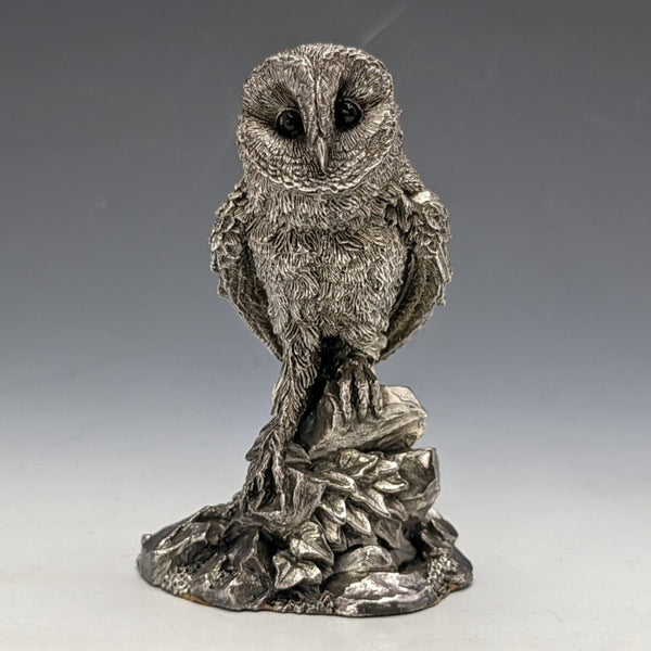 Sterling Silver Sculpture Owl Object 80g UK Country Artist Company