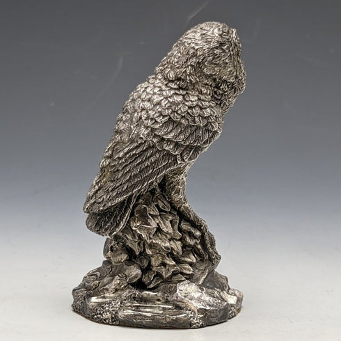 Sterling Silver Sculpture Owl Object 80g UK Country Artist Company