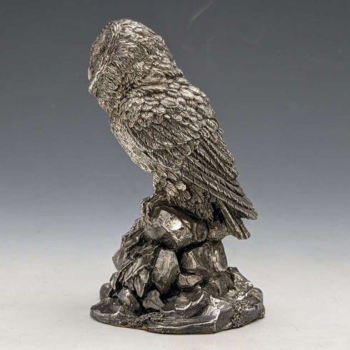 Sterling Silver Sculpture Owl Object 80g UK Country Artist Company