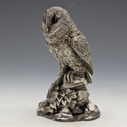 Sterling Silver Sculpture Owl Object 80g UK Country Artist Company