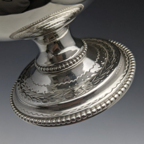 1862 British Antique Pure Silver (925 Silver) Mug 133g Henry Wilkinson