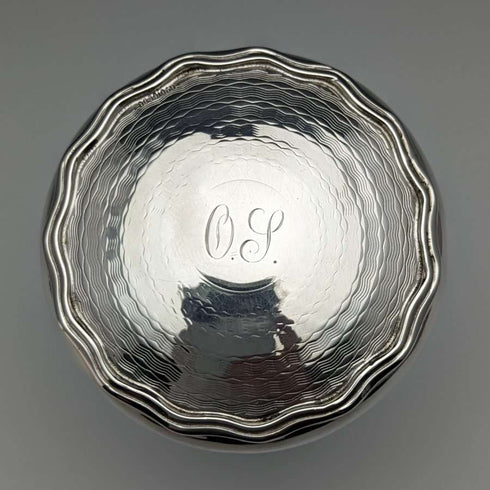 Tetera para té antigua británica de 1912, plata de ley (925), 90 g, W G Sothers