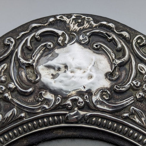 1906年 英国アンティーク 純銀(925シルバー)フレーム 写真立て/ポートレート SAMUEL M LEVI