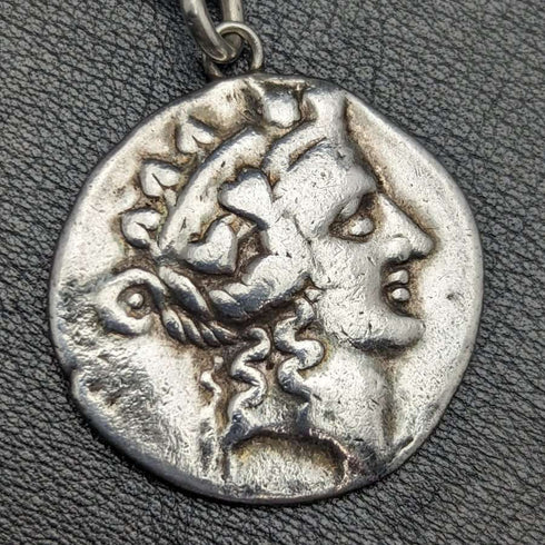 1900 年左右英國古董純銀(925 銀)Albert Chain 62 克羅馬銀 Fob