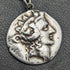 1900 年左右英國古董純銀(925 銀)Albert Chain 62 克羅馬銀 Fob