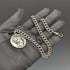 1900 年左右英國古董純銀(925 銀)Albert Chain 62 克羅馬銀 Fob