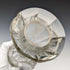 Jarrón de cristal tallado con decoración de plata de ley, antiguedad británica de 1910, 383 g, C C May & Sons