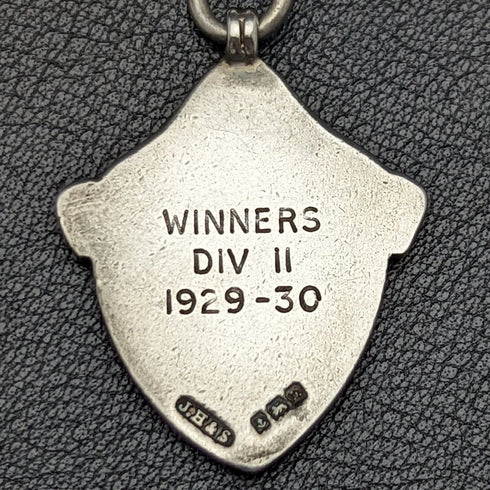 1899年頃 英国アンティーク 純銀(925シルバー)ダブルアルバートチェーン 57g メダルフォブ