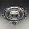 1938 British Vintage Pure Silver (925 Silver) Fruit Bowl Compote Diameter 26cm 470g Joseph Gloster Ltd