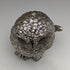 Figura de búho esculpida con baño de plata pura, 385g, Country Artists, Reino Unido