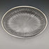 1909 British Antique Pure Silver Decorated Large Cut Glass Bowl 1265g Henry Manton