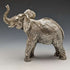 Escultura de pequeño elefante chapada en plata, 277 g, Country Artists, Reino Unido