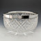 1910年 英国アンティーク 純銀リム カットグラス フルーツボウル 1853g John Grinsell & Sons