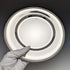 1928 British Vintage Pure Silver (925 Silver) Dinner Plate Diameter 23.5cm 496g Walker&Hall