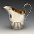 1909 antique Swedish pure silver (800 silver) sugar pot & cream jug set total 367g