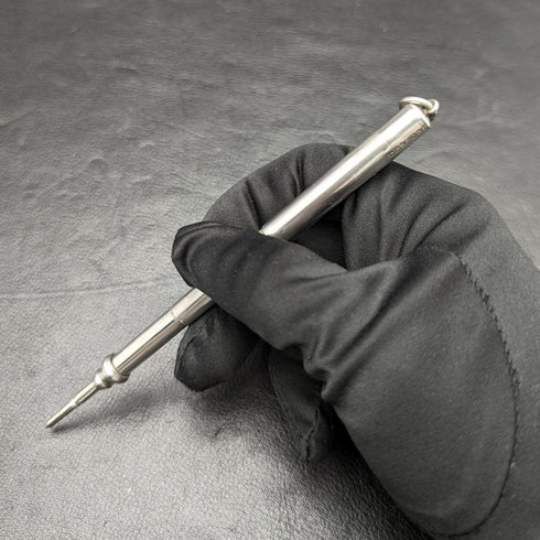 1892 British Antique Sterling Silver Magic Pencil Telescopic 63-140mm Frederick Charles Berkeley