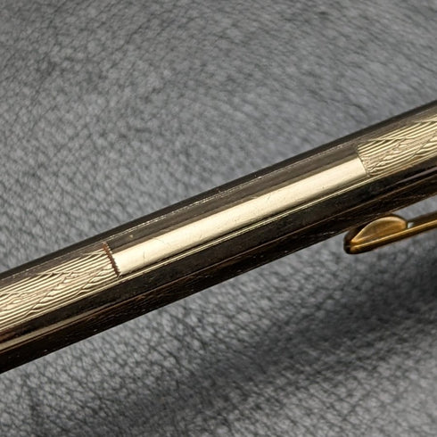 British Vintage Yard O Red Rolled Gold Propelled Pencil Boxed