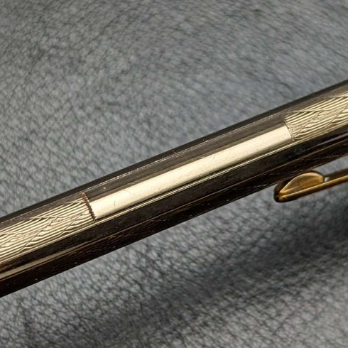 British Vintage Yard O Red Rolled Gold Propelled Pencil Boxed