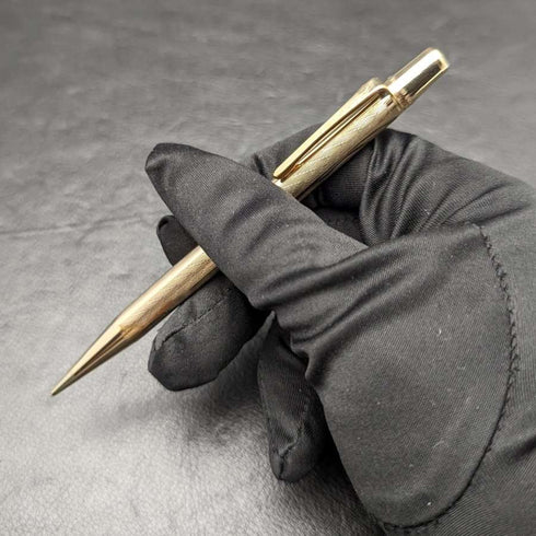 British Vintage Yard O Red Rolled Gold Propelled Pencil Boxed