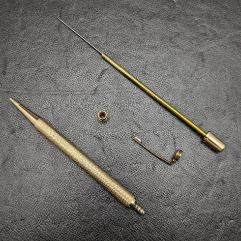 British Vintage Yard O Red Rolled Gold Propelled Pencil Boxed