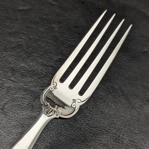 1879 年英國古董銀盤扁平餐具 12x2 套裝 Elkington 木盒