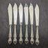 1929 British Vintage Pure Silver (925 Silver) Handle Fish Cutlery 6x2 & Server Set CH Beatson Wooden Boxed