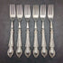 1929 British Vintage Pure Silver (925 Silver) Handle Fish Cutlery 6x2 & Server Set CH Beatson Wooden Boxed