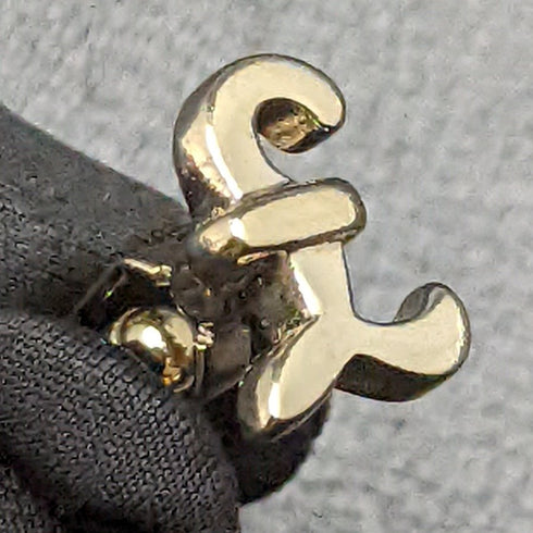 Made in England Sterling Silver Gold Plated Pound Sterling Cufflinks