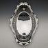 1903 British Antique Pure Silver (925 Silver) Fine Earrings Dish Basket 336g Williams Birmingham