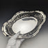 1903 British Antique Pure Silver (925 Silver) Fine Earrings Dish Basket 336g Williams Birmingham
