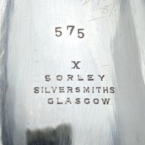 1891 British Antique Pure Silver (925 Silver) Fruit Bowl 272g Walter & John Barnard