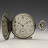 antique good operation Swiss made EHRoundly horse sculpture hunter case mechanical pocket watch