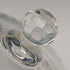 1929 British Vintage Sterling Silver Decorated Cut Glass Jar 351g BM & Co