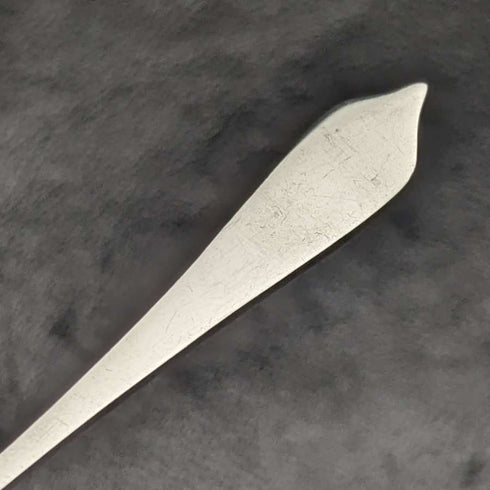 Juego de 6 cucharillas de té de plata de ley con sello múltiple, vintage británico de 1959, en su estuche original.