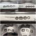 Around 1887 British Antique Pure Silver Crue (Seasoning Container) Set Boxed