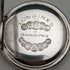 Reloj de bolsillo Longines antiguo de la década de 1920, caja de plata tipo saboneta, en buen estado de funcionamiento.