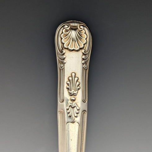 British Vintage Silver Plated Handle Stainless Blade Cutlery Set 8x2