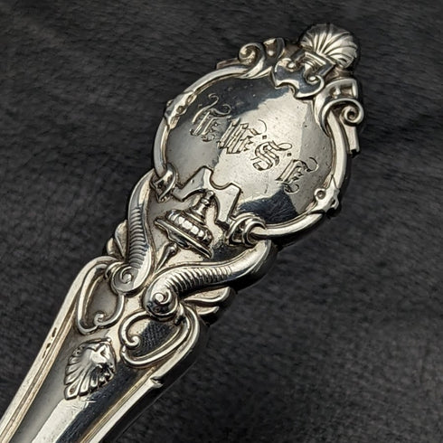 1851 British antique sterling silver cutlery set in box