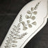 1899 British Antique Silver Plated Fish Server Set Deer Antlers Handle