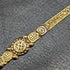 1936 British vintage sterling silver anointing spoon with gold-plated decoration boxed