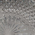 German Vintage Cut Glass Bowl with Sterling Silver Rim Decoration Diameter 18cm Emil Herman
