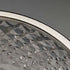 German Vintage Cut Glass Bowl with Sterling Silver Rim Decoration Diameter 18cm Emil Herman