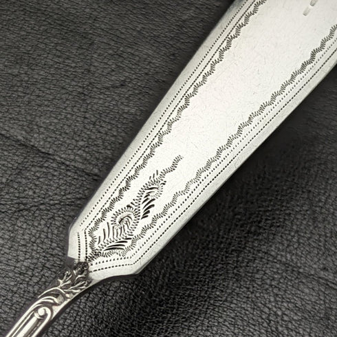 英国ヴィンテージ シルバープレート製 ケーキサービングセット マッピン&ウェッブ