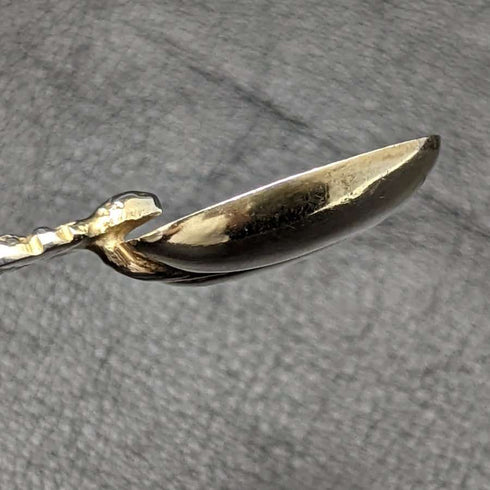 1936 British Vintage Sterling Silver Annoying Spoons Set of 6 in a Case