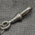 Around 1887 British Antique Sterling Silver Albert Chain 49g Sterling Silver Medal Fob
