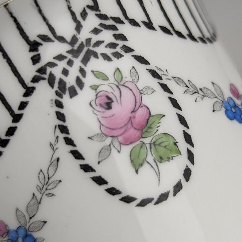 Around 1920 English Sherry teacup trio pair