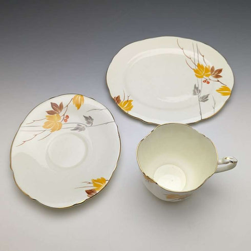 1930 年代英國 Paragon 茶杯三重奏