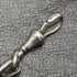 Around 1900 British Antique Sterling Silver Albert Chain 52g Sterling Silver Medal Fob