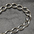 Around 1900 British Antique Sterling Silver Albert Chain 52g Sterling Silver Medal Fob